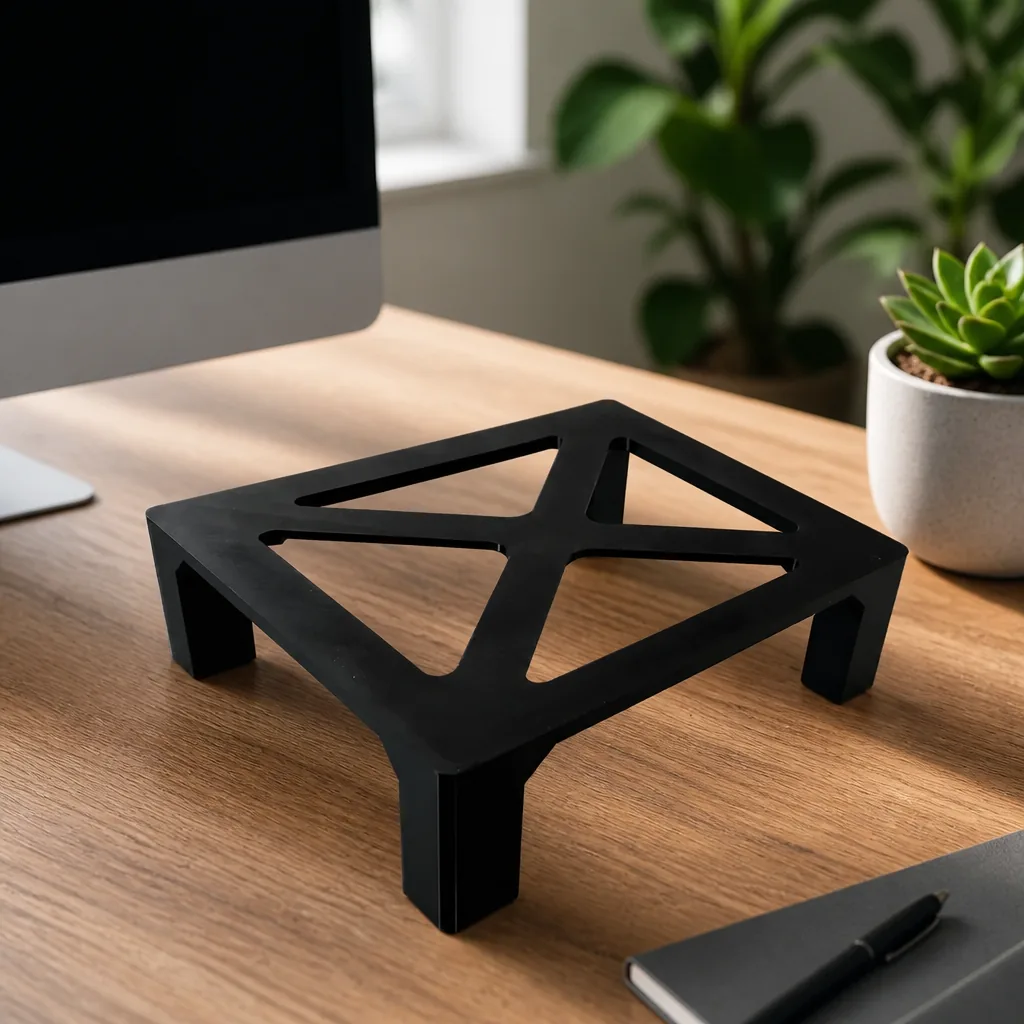 Base Elevadora Cuadrada para Monitor 19x14x7 cm Todoen3d