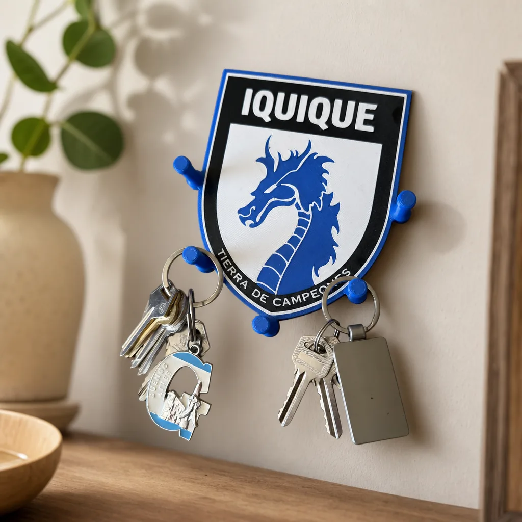 Colgador Porta Llaves Deportes Iquique